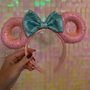 Disney donut ear headband